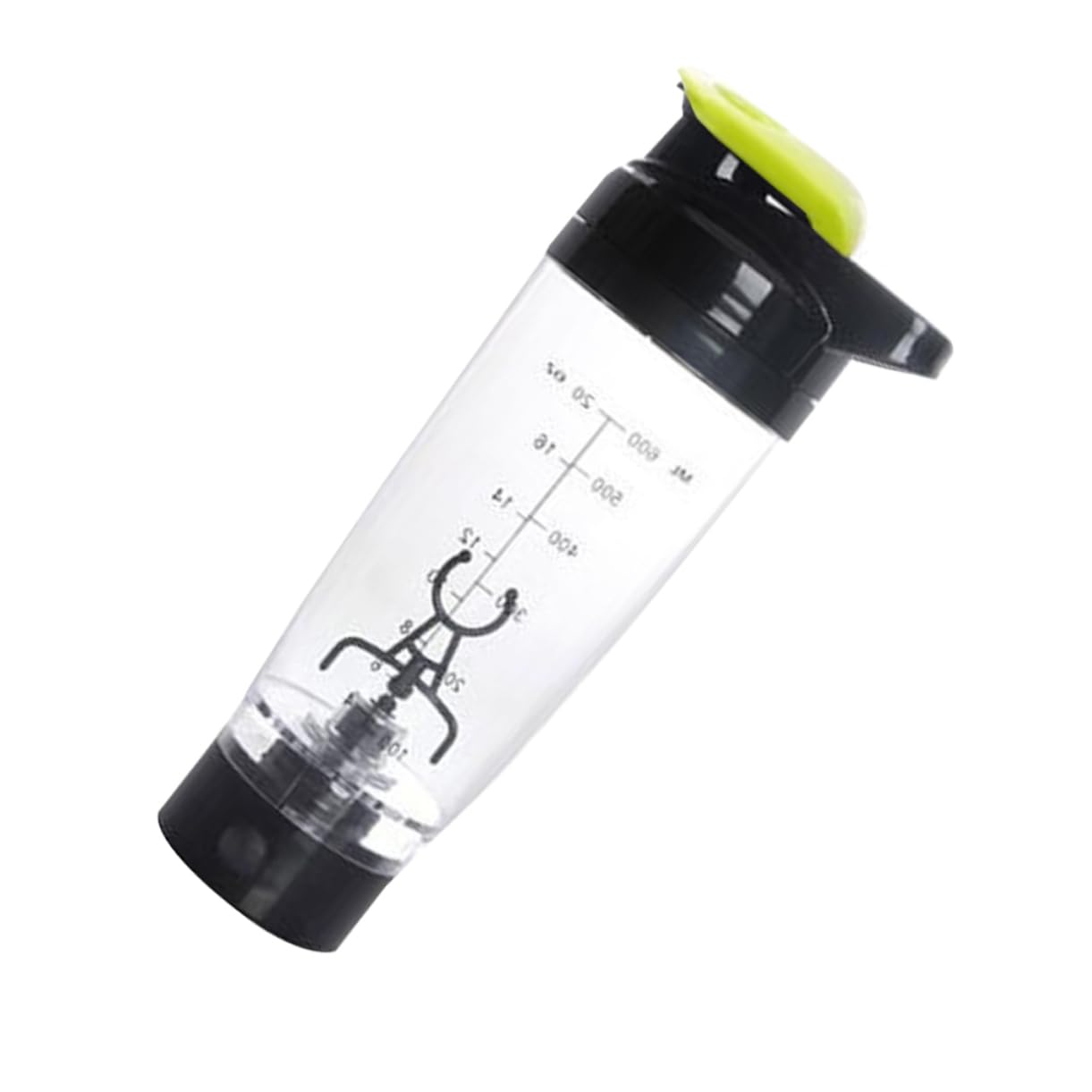 Cabilock Bouteille De Mélangeur Électrique Portable Pour Shaker De Protéines Mixeur Automatique à Batterie Pour Et Boissons Protéinées Vert