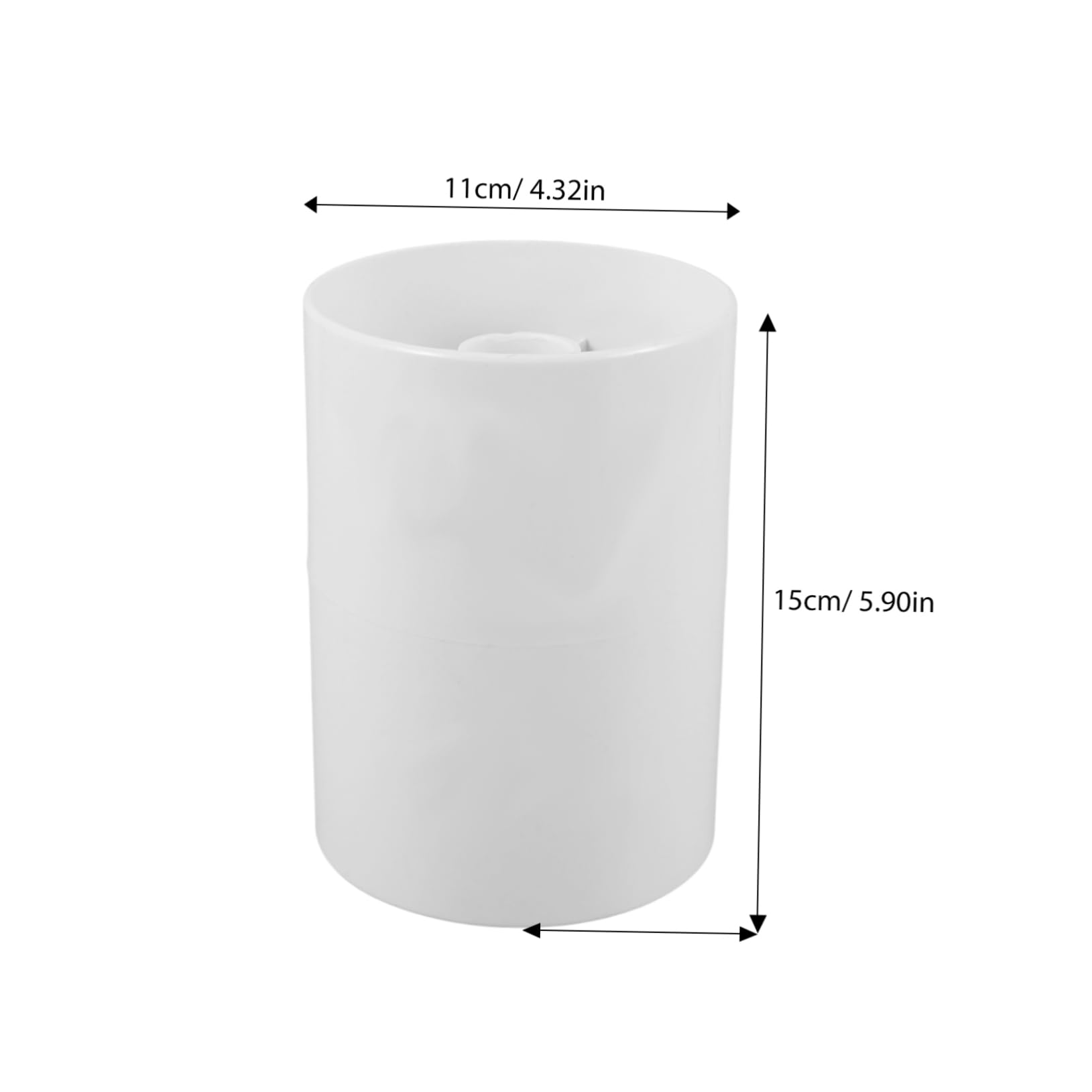 Happyyami Golf Hole Cup Plastic Putting Cups for Repair Golfing Supplies Training Tool