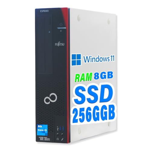 ?????????? ??? ESPRIMO D588 Windows11 ??? ?8?? Core i3 8100 ??? 8GGB SSD 256GB ???? ??? DVD Display Port ??????? MsOffice 2019 (