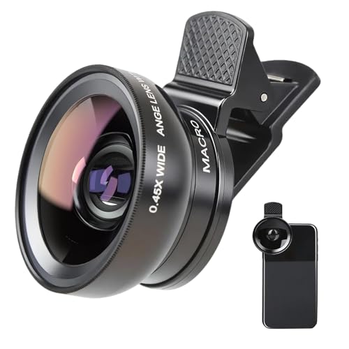 2-in-1 Obiettivo per iPhone Set di Obiettivi Universali per Fotocamera