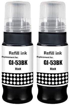 Bottled Ink GI53 GI-53 6 kleuren compatibele printerinktflessen GI53 GI-53 (1zwart 1cyaan 1magenta 1geel 1rood 1grijs) compatibel met Canon PIXMA G650 G550