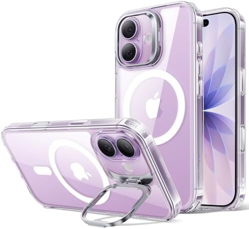 ESR for iPhone 17 Case with Stash Stand, Compatible with MagSafe,...