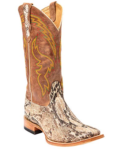Cody James Men's Exotic Python Western Boot Broad Square Toe - Bb28