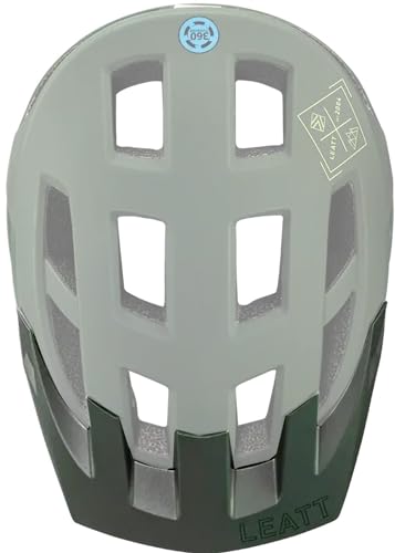 Visière MTB Trail 2.0 Leatt contre l'éblouissement en VTT pour réparer un casque de vélo cassé