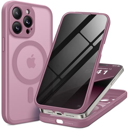 Coque iPhone 14 Pro Max MagSafe BERFY intégrale translucide 6,7 pouces