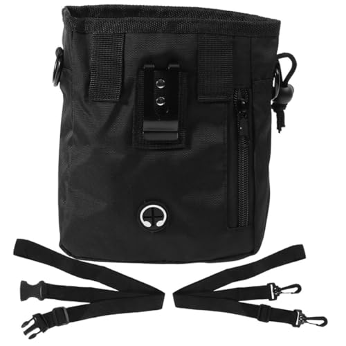TOYANDONA Tragbarer Leckerlibeutel Hund Nylon Trainingsbeutel mit Kordelzug Mehrschichtiger Futterbeutel...
