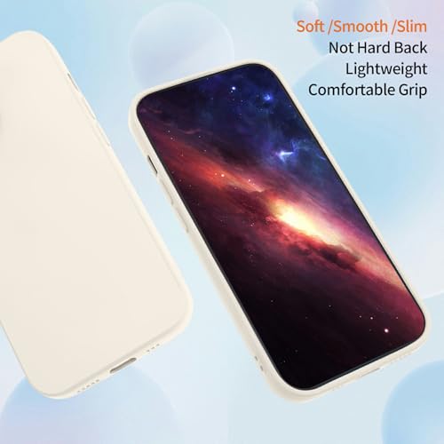 Image of for Xiaomi 17 Case Precise Camera Cutouts Soft TPU Shockproof Phone Cover - White