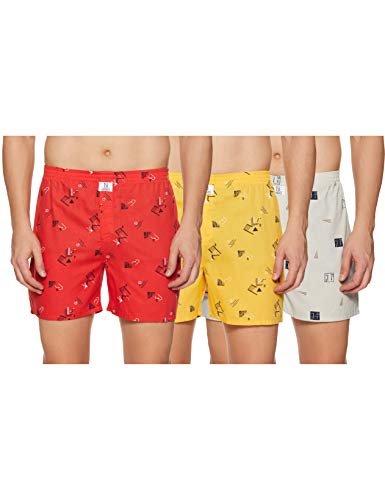 Image of Longies Men's Cotton Boxer Shorts (Pack of 1)