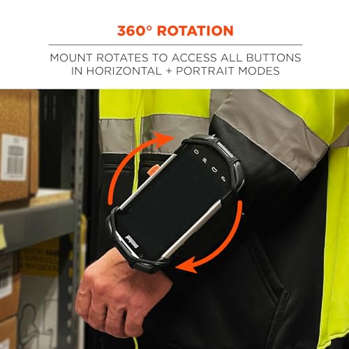 image for Ergodyne Squids 5545 Armband, Wristband Scanner Mount, Adjustable to F