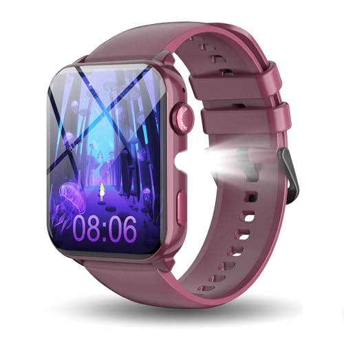 Montre Intelligente pour Hommes Connectée Bluetooth Écran Tactile HD