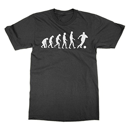 T-shirt Evolution of a Footballer graphique avec impression premium