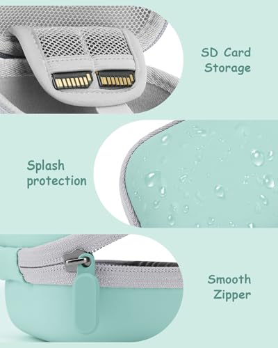 Funda rígida para cámara digital SQERO verde miniatura 3