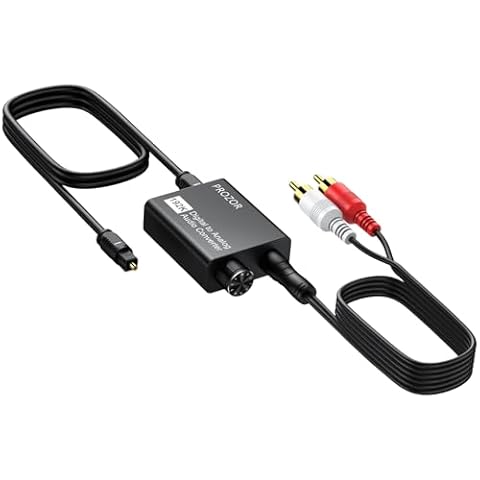 PROZOR Câble SPDIF vers RCA Cover