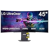 LG 45 Ultragear OLED Curved Gaming Monitor - 45