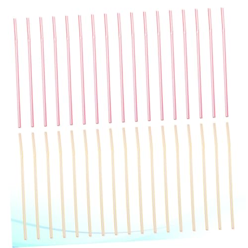 600 pitillos plásticos flexibles desechables coloridos para fiesta miniatura 3