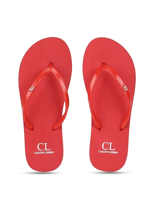 Image of Carlton London women's Comfortable & Lightweight Thong Flip Flop Slipper for Daily Use