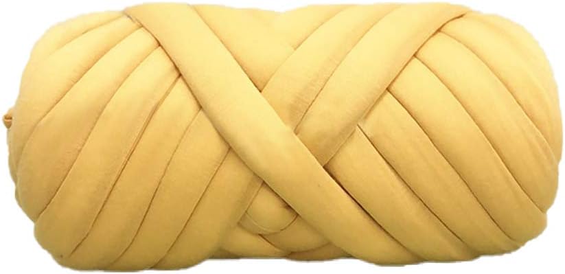Super Chunky Cotton Yarn for Arm Knitting - Vegan Giant Bulky Yarn 1000g - DIY Handmade Blankets