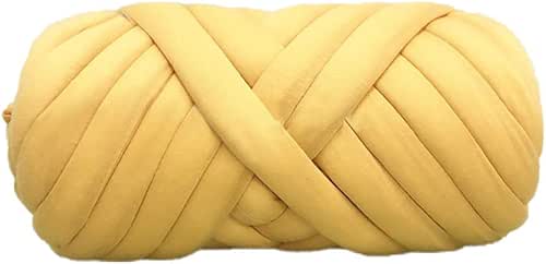 Super Chunky Cotton Yarn for Giant Bulky Arm Knitting Blankets