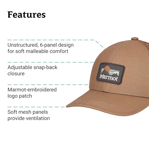 Image of Marmot Unisex-Adult Retro Trucker Hat