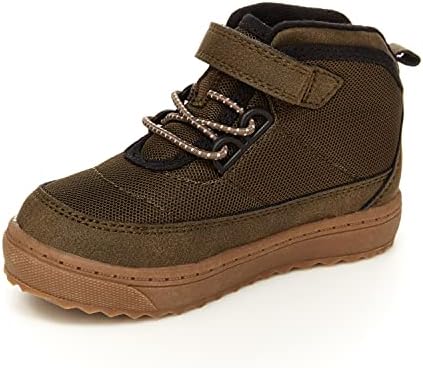 OshKosh B'Gosh Boy's Silas Fashion Boot, Olive, 4 Toddler | Image 5