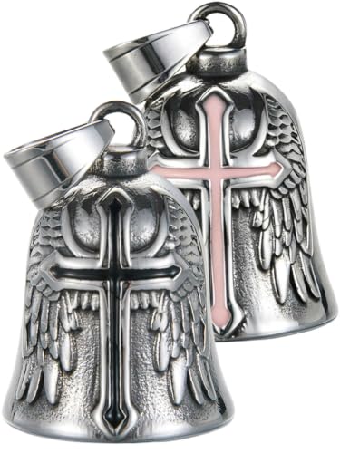 Image of Motorcycle Bell Guardian Angel Gremlin Lucky Charm Gift For Riders
