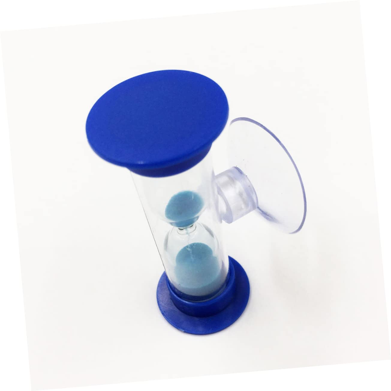 ABOOFAN Sandglass with Suction Cup Removable Clock for Games Blue Decorative Timer for Classroom Home Office Present for Boys