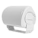 Polk Audio Atrium 4 Outdoor Speakers with Powerful Bass (Pair, White), All-Weather Durability, Broad Sound Coverage, Speed-Lock Mounting System