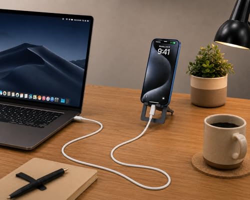Image of Aluminum Foldable Phone Stand, Premium Metal Mobile Holder for Desk, Pocket Size Portable Stand for iPhone & Android Phones, Charging Friendly, Travel Friendly, Adjustable Viewing Angle