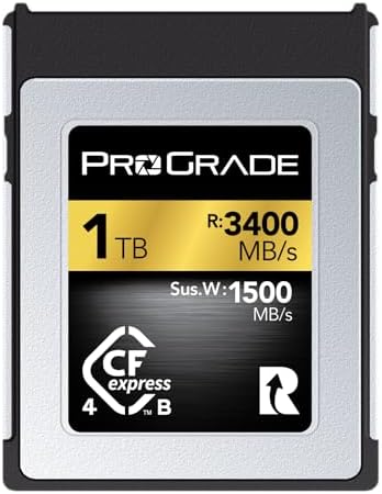 ProGrade Digital 1TB CFexpress 4.0 Memory Card (Gold)