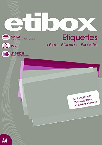 Étiquettes de bureau Cop/Las/Jet pour organiser vos classeurs et envois A4
