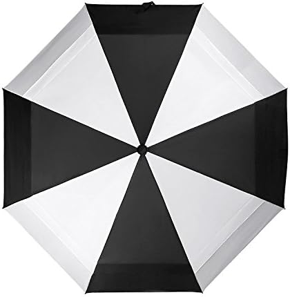 KOLER Travel Umbrella Windproof Auto Open Close Large Sized Double Canopy Waterproof & Sunproof 46 Inch Oversized Folding Umbrellas