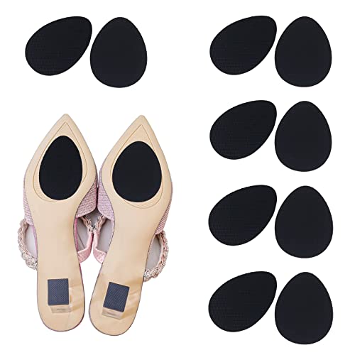 Pegatinas Antideslizantes para Zapatos,Almohadilla Antideslizante de Zapato,Agarres de Calzado Autoadhesivos,Almohadillas Antideslizantes para Zapatos,almohadillas para suelas antideslizantes,5 pares