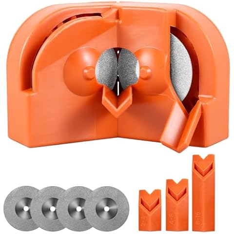 WOTPCRD Drill Bit Sharpener, Multipurpose Drill Bits Grinding Sharpener, Portable Drill Grinder Grinding Tool, Electric Drill Bit Sharpening Tool, Drill Bit Sharpener Grinder Use with Drill for Drill Cover