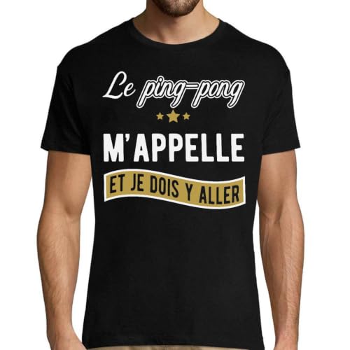 Cadeau Fête Homme Humour avec le t-shirt de ping pong original