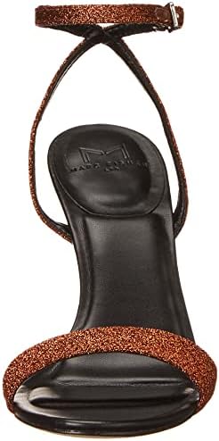 Marc Fisher LTD Women's CALISTY Heeled Sandal, Copper Metallic 210, 11 | Image 1