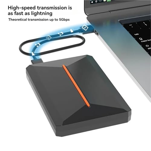 Caja externa para disco 2.5" SATA a USB 3.1 miniatura 5