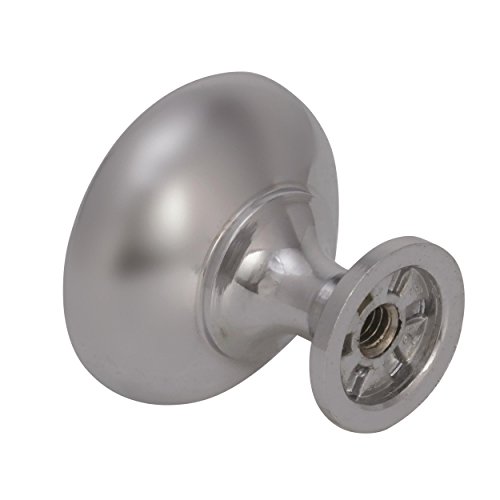 Amerock 10BX5300526 Allison Value 1-1/4 in (32 mm) Diameter Knob-10 Pack-53005, Pack of 10, Polished Chrome, 10 Piece - Image 2