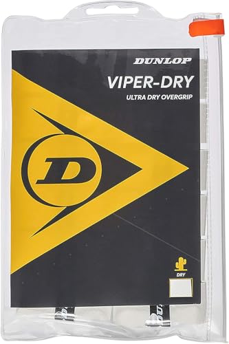 Dunlop Viper Dry surgrip tennis ultra dry noir pour raquette