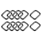 Photo Gallery metallixity anelli rettangolari in metallo (26x19x4.8mm) 10pcs, fibbia per cintura in tela - accessori fai da te per cinghia borsa e riparazione borse, grigio scuro Photo Gallery metallixity anelli rettangolari in metallo (26x19x4.8mm) 10pcs, fibbia per cintura in tela - accessori fai da te per cinghia borsa e riparazione borse, grigio scuro