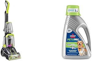 Bissell Little Green, TurboClean, Bundle with Pet Urine Eliminator & Oxy Carpet Formula