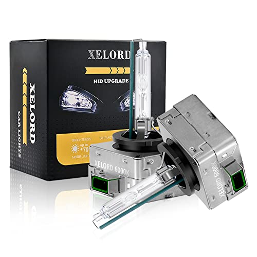 XELORD D3S 6000K Xenón Bombilla 35W 12V HID Auto...