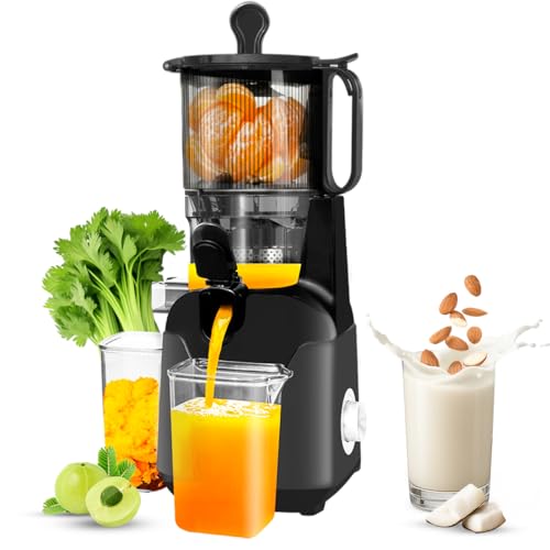 INALSA Milk Maker & Slow Juicer For Home|High Nutrient|Intelligent Auto Reverse|BPA-Free Plastic|Ideal for Juices,Smoothies,Nut&Coconut Milk|Safety Lock System|Easy Assembly & Cleaning|Nutri N Vit Pro