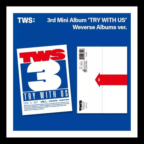 TWS [TRY WITH US] 3rd Mini Album (WEVERSE ALBUMS. + Card)