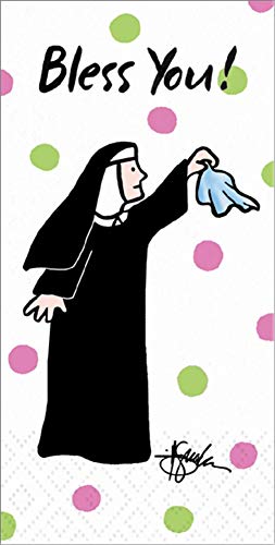 Design Design Hankies Pocket or Purse Tissue Packets Bundle of 6 (Bless You)