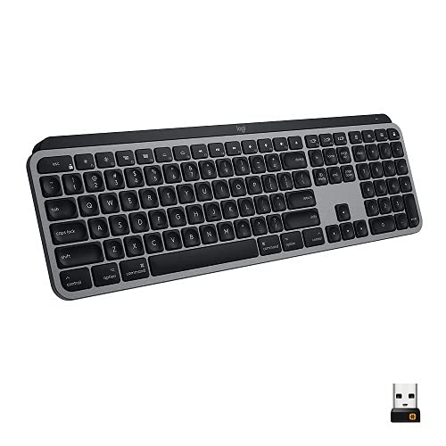 Buy Logitech MX Keys Advanced Illuminated Wireless Keyboard, Bluetooth