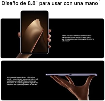 XIAOMI Pad Mini Tablet 12 GB 512 GB, Siyah - Görsel 4