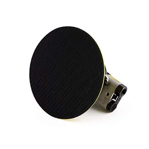 Valianto 6" Professional Air Random Orbital Palm Sander With 1Pc 6" Backup Plate, Heavy Duty Dual Action Pneumatic Sander Silver #TOP4