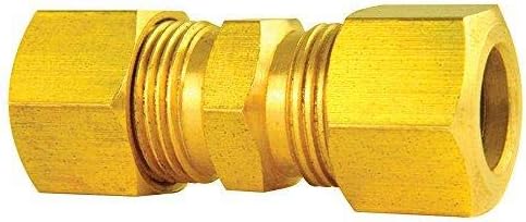 4LIFETIMELINES Brass Compression Union, 1/2, 5/Bag