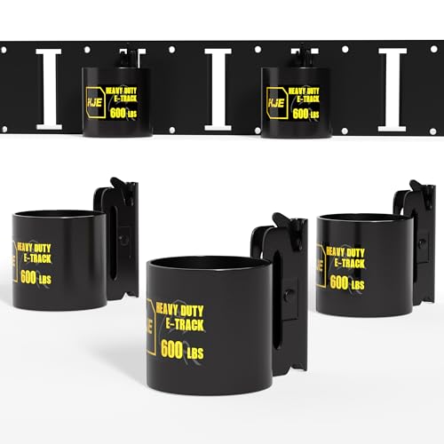 KJE 5 Pack E-Track Heavy Duty Tool Holders,Heavy Duty 600lb