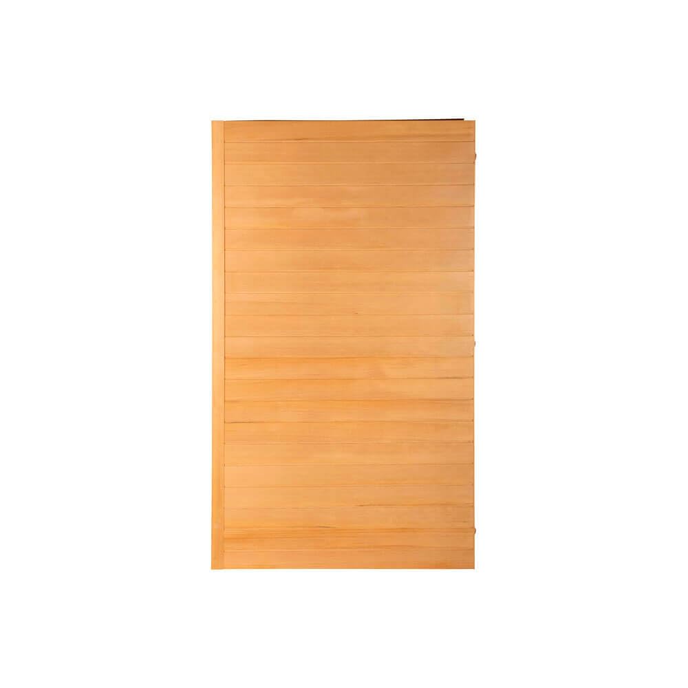 Home Deluxe – Infrarotkabine REDSUN L Deluxe - 153 x 110 x 190 cm - für 3 Personen, 6 Vollspektrumstrahler, Holz: Hemlocktanne I Infrarotsauna, Sauna, Wärmekabine, Infrarot